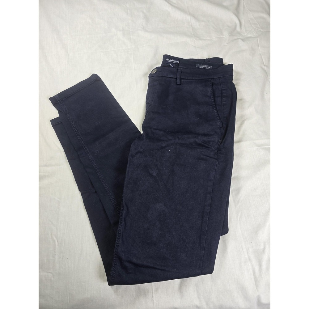 Jean Paul Pants Mens 34x34 Blue Hyperstretch Skinny Fit‎ Chino Stretch Casual